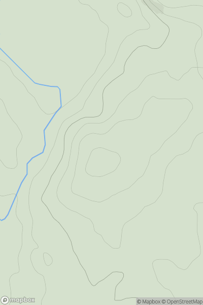 Thumbnail image for Craighead [The Glenkens to Annandale] showing contour plot for surrounding peak
